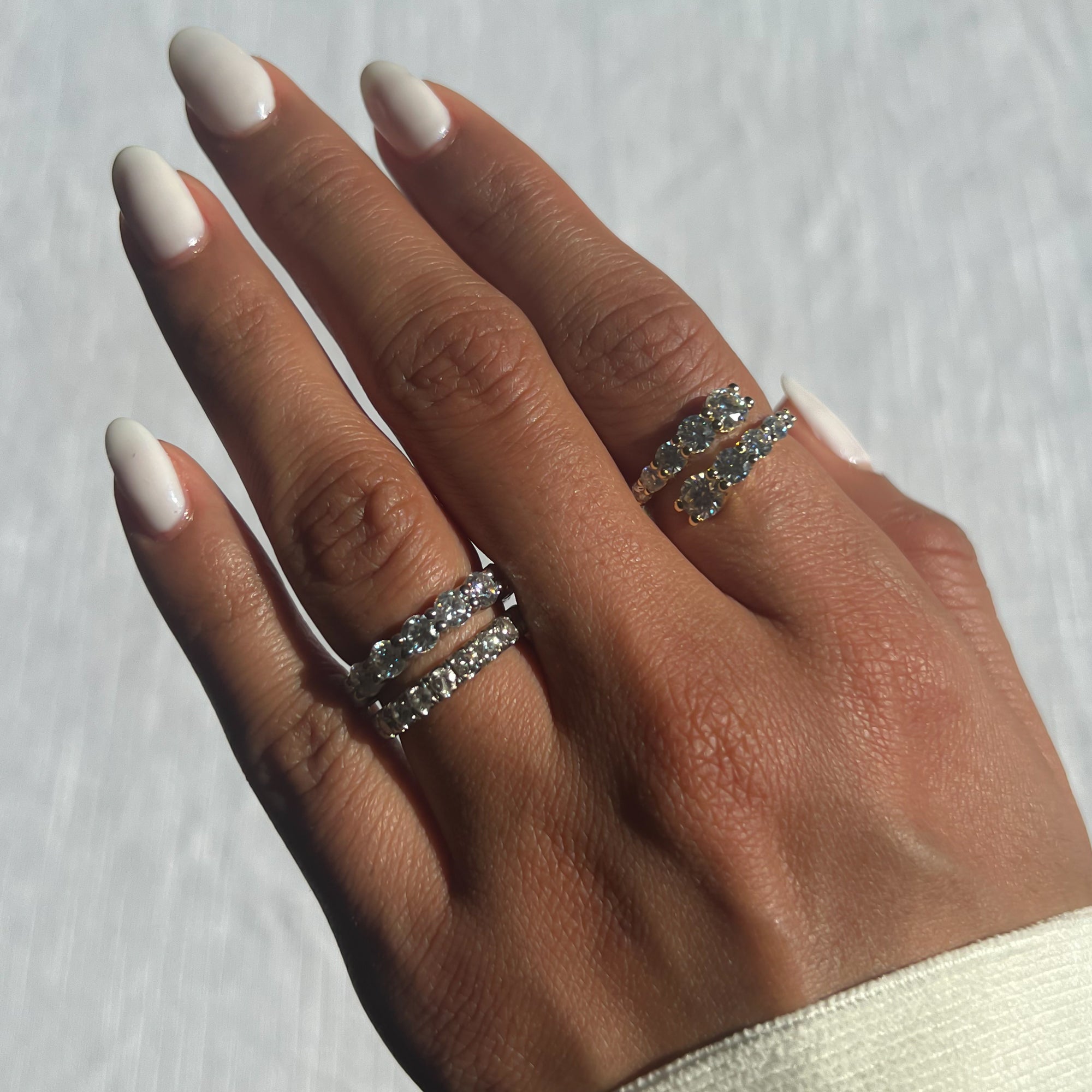 Sophie Graduated Wrap Ring